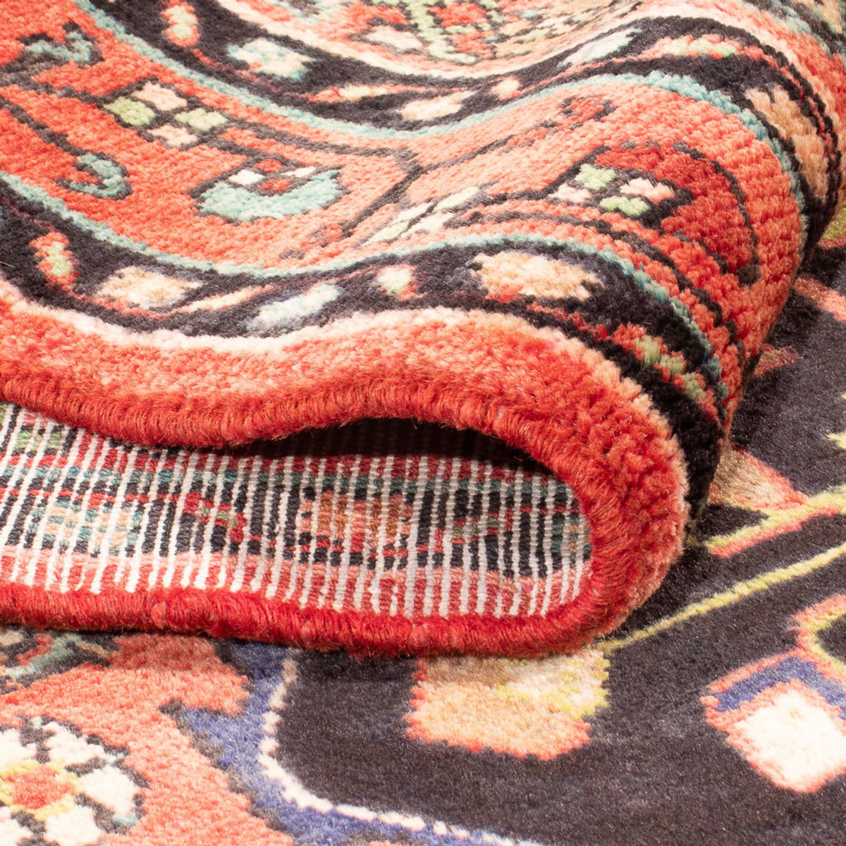 Løber Persisk tæppe - Nomadisk - 327 x 117 cm - rød