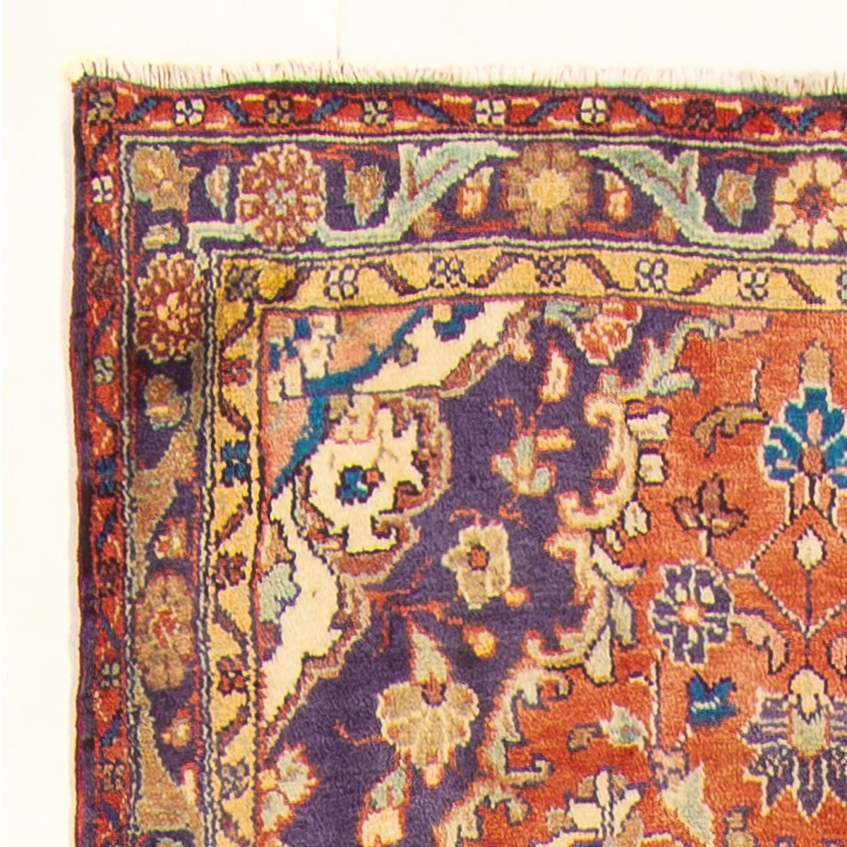 Løber Persisk tæppe - Nomadisk - 313 x 108 cm - rød