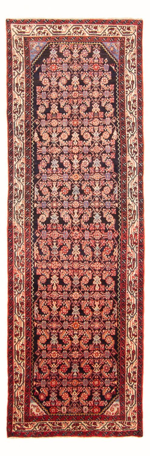 Løber Persisk tæppe - Nomadisk - 300 x 110 cm - mørkeblå