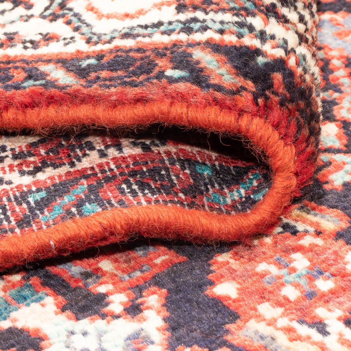 Løber Persisk tæppe - Nomadisk - 300 x 110 cm - mørkeblå