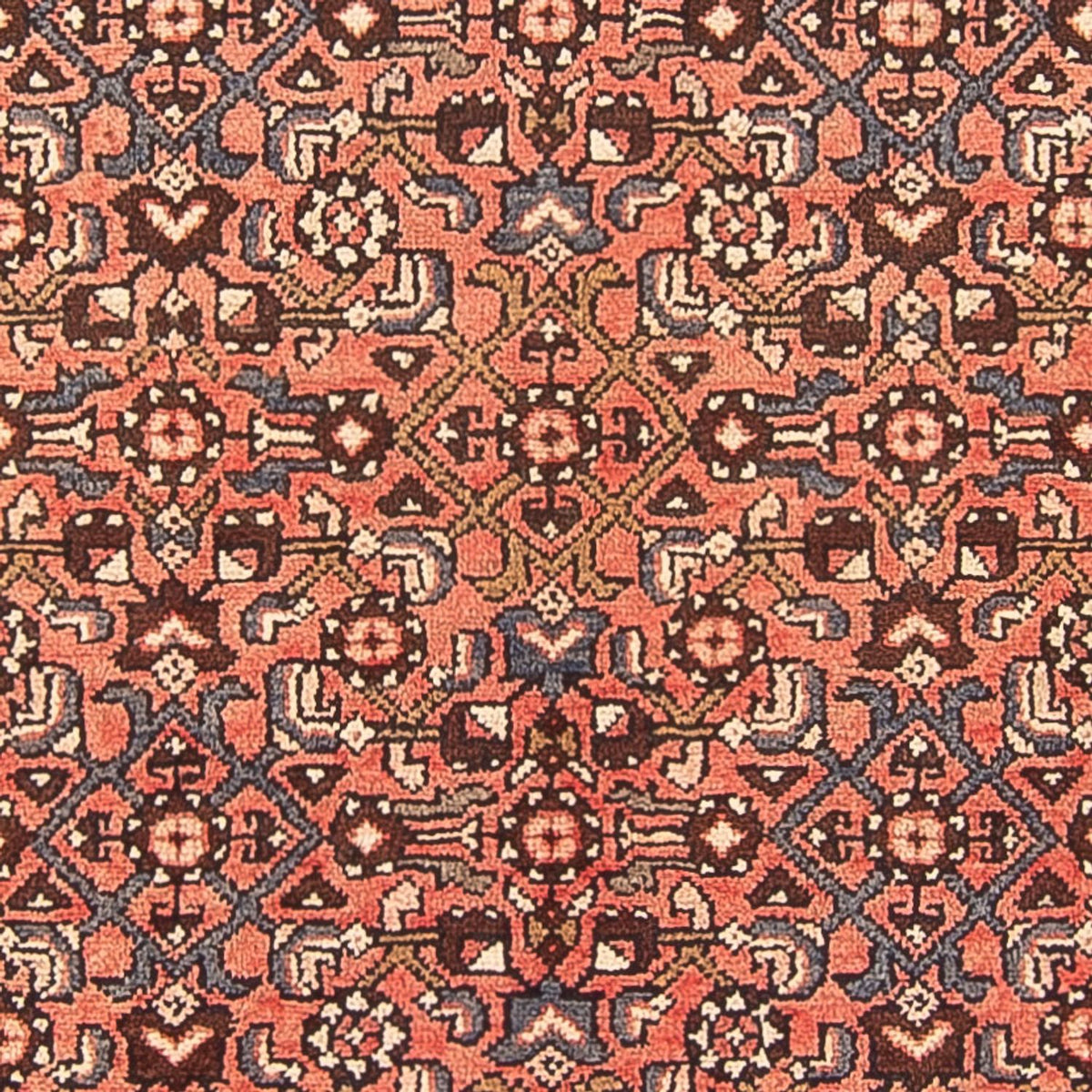 Løber Persisk tæppe - Nomadisk - 302 x 107 cm - mørkeblå