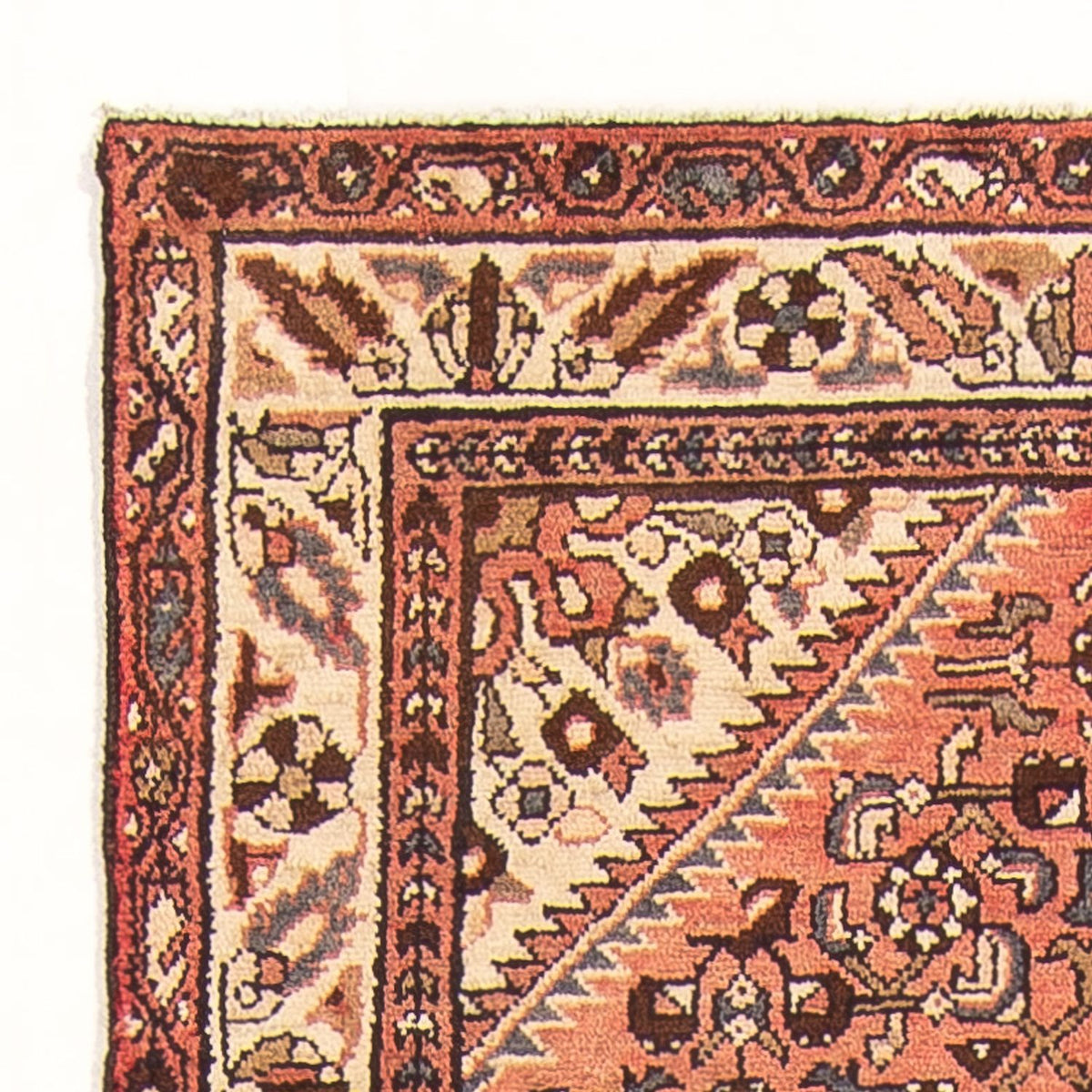 Løber Persisk tæppe - Nomadisk - 302 x 107 cm - mørkeblå