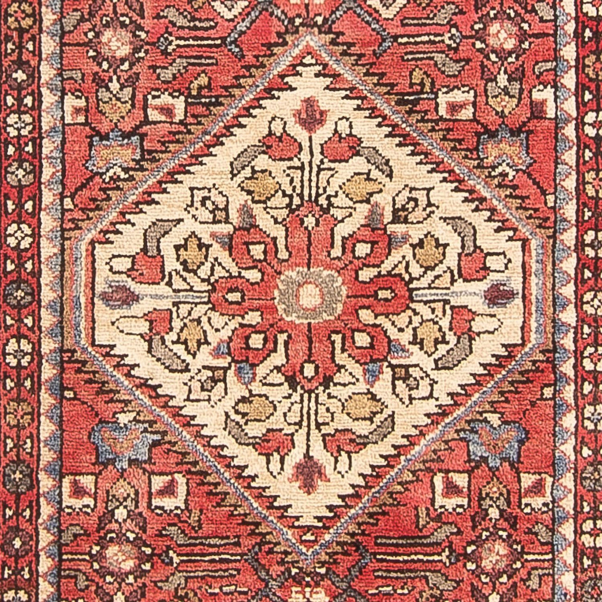 Løber Persisk tæppe - Nomadisk - 316 x 107 cm - rød
