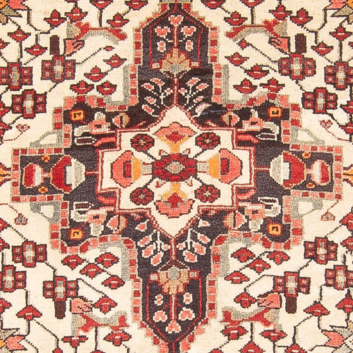 Løber Persisk tæppe - Nomadisk - 288 x 112 cm - creme