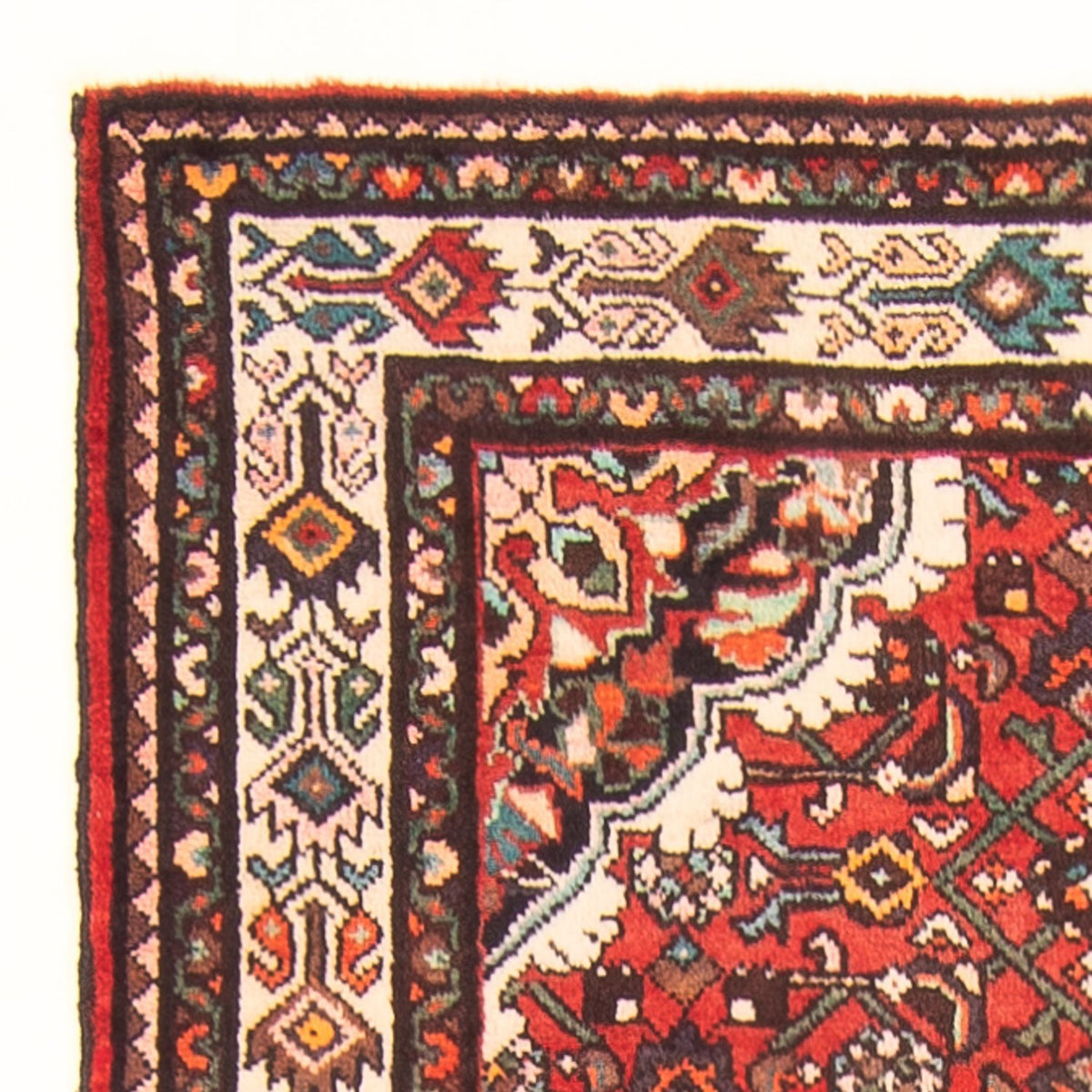 Løber Persisk tæppe - Nomadisk - 296 x 119 cm - rød