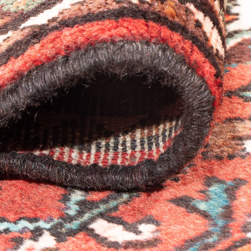 Løber Persisk tæppe - Nomadisk - 296 x 119 cm - rød