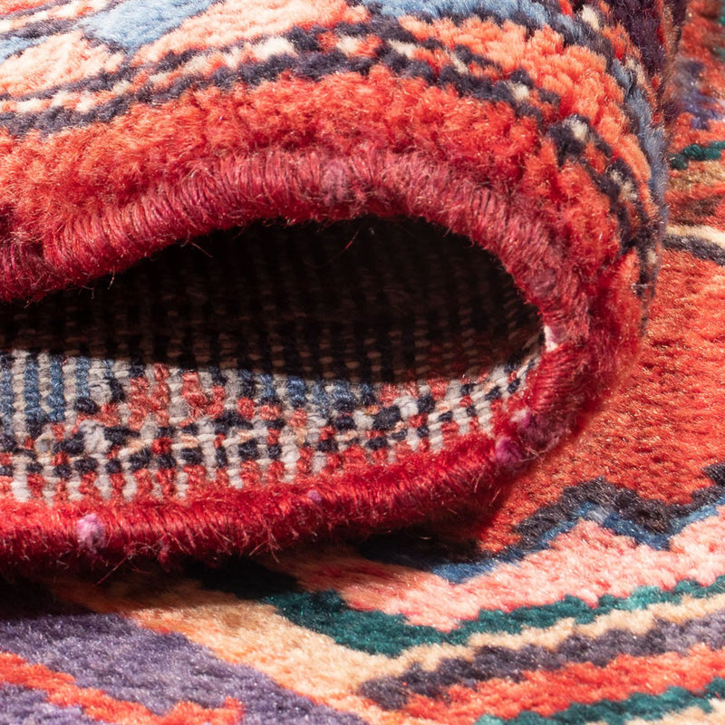 Løber Persisk tæppe - Nomadisk - 355 x 101 cm - rød