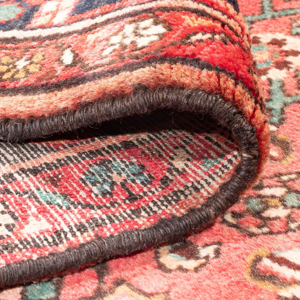 Løber Persisk tæppe - Nomadisk - 306 x 115 cm - rød