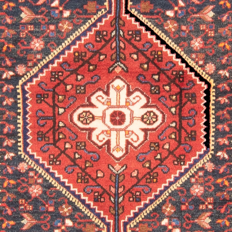 Løber Persisk tæppe - Nomadisk - 324 x 115 cm - mørkeblå