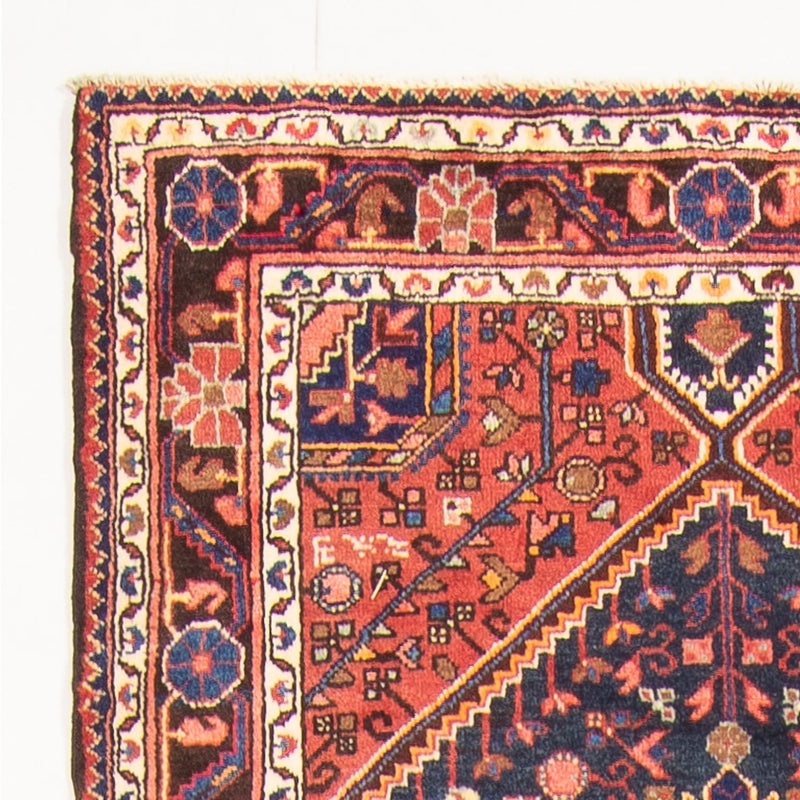 Løber Persisk tæppe - Nomadisk - 324 x 115 cm - mørkeblå