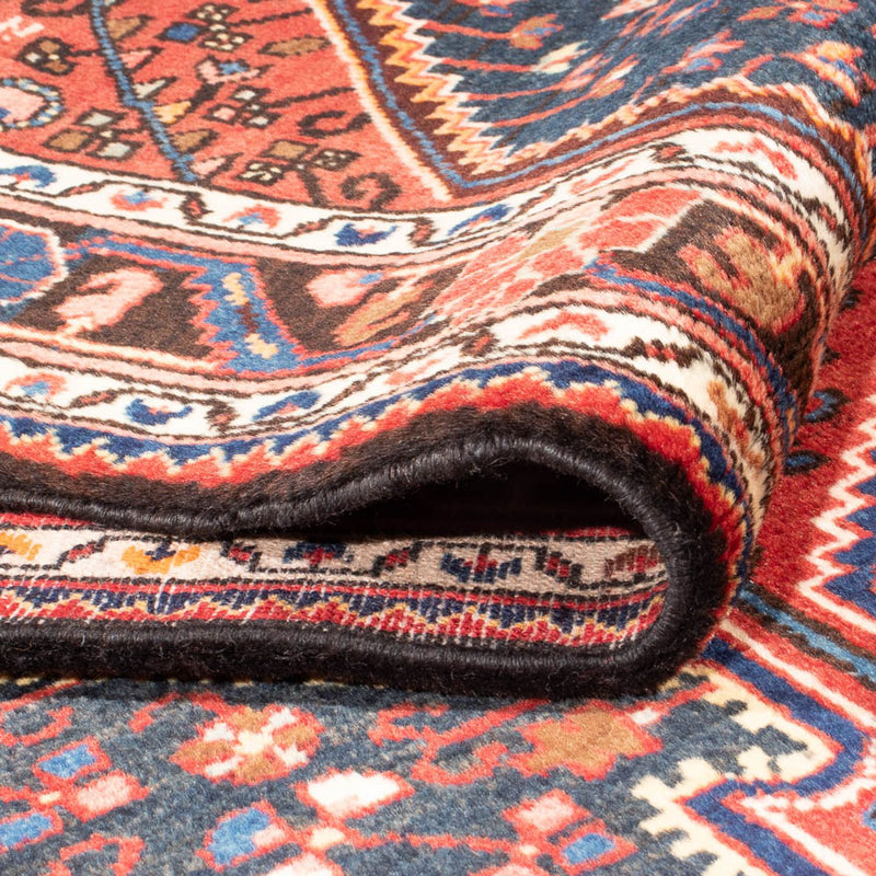 Løber Persisk tæppe - Nomadisk - 324 x 115 cm - mørkeblå