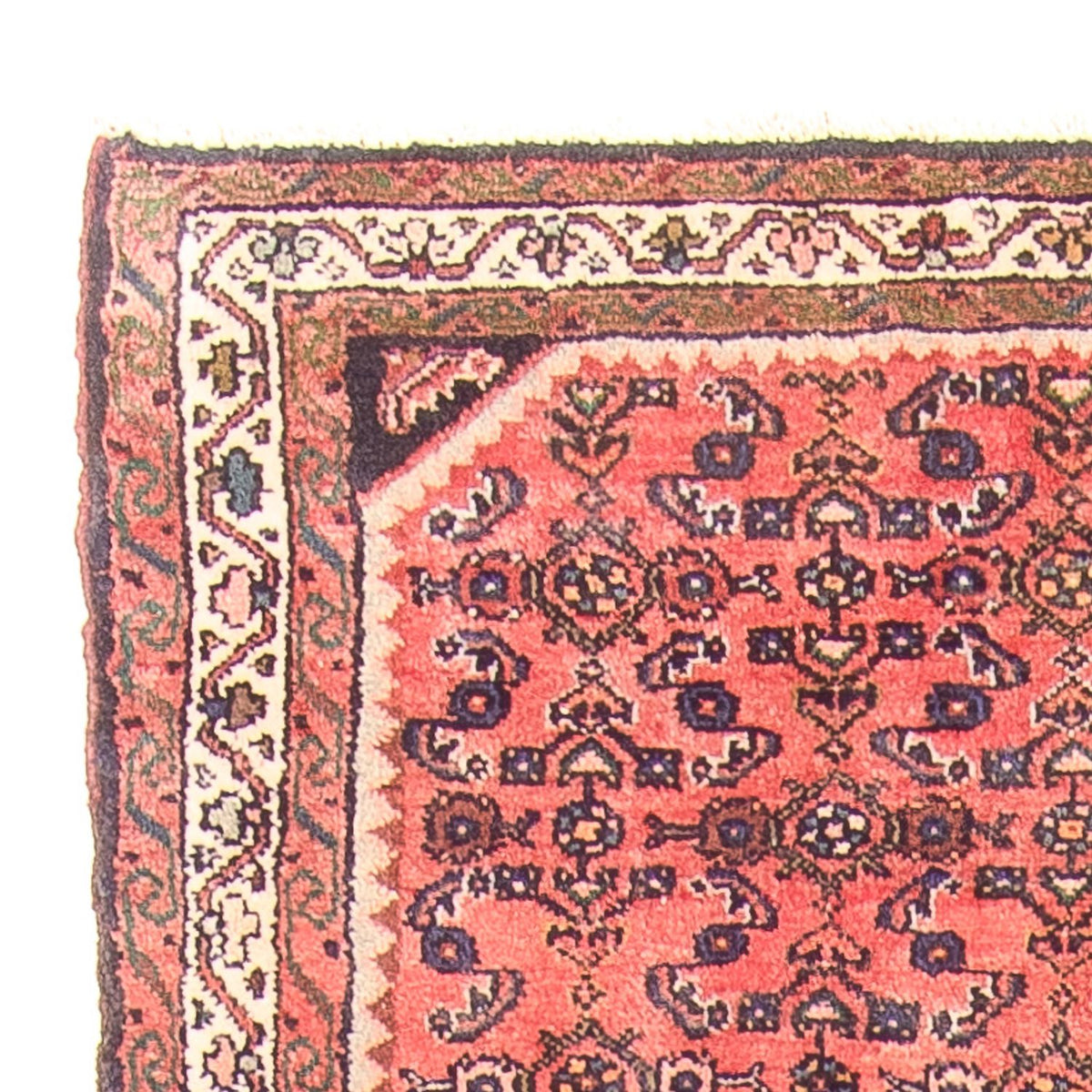 Løber Persisk tæppe - Nomadisk - 288 x 102 cm - rød