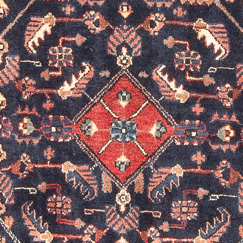 Løber Persisk tæppe - Nomadisk - 313 x 110 cm - mørkeblå