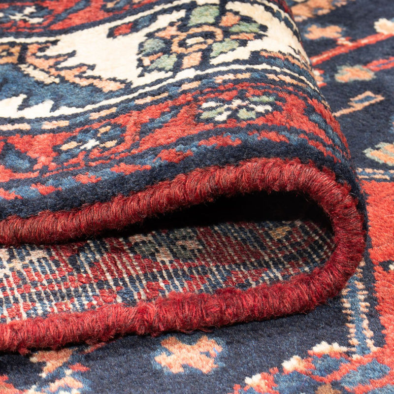 Løber Persisk tæppe - Nomadisk - 313 x 110 cm - mørkeblå