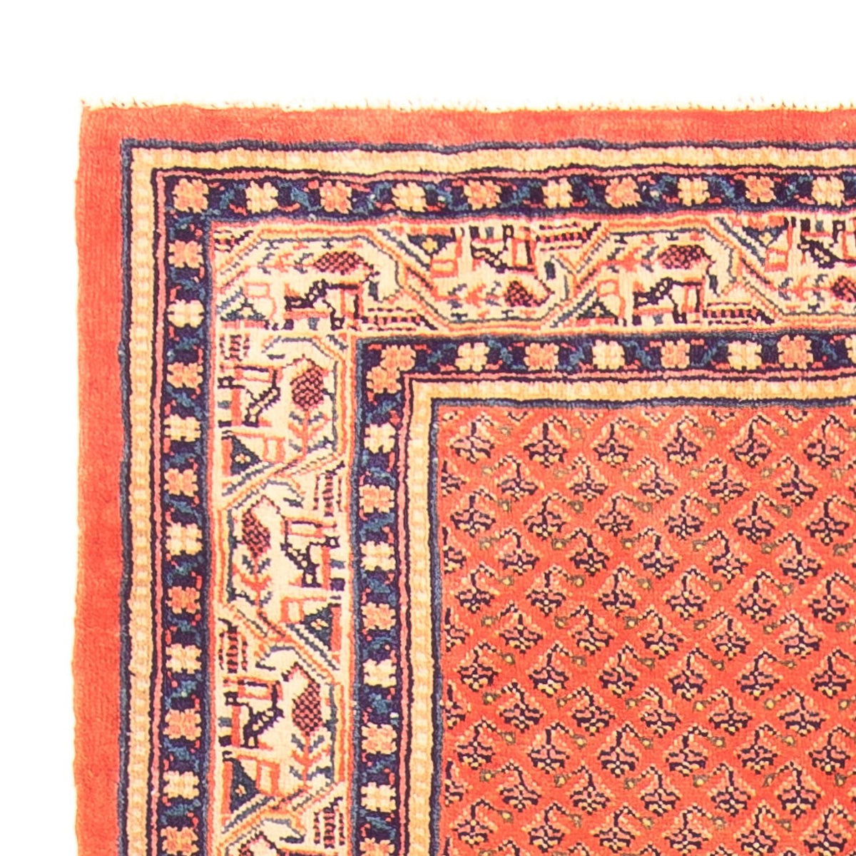 Løber Persisk tæppe - Nomadisk - 326 x 114 cm - rød