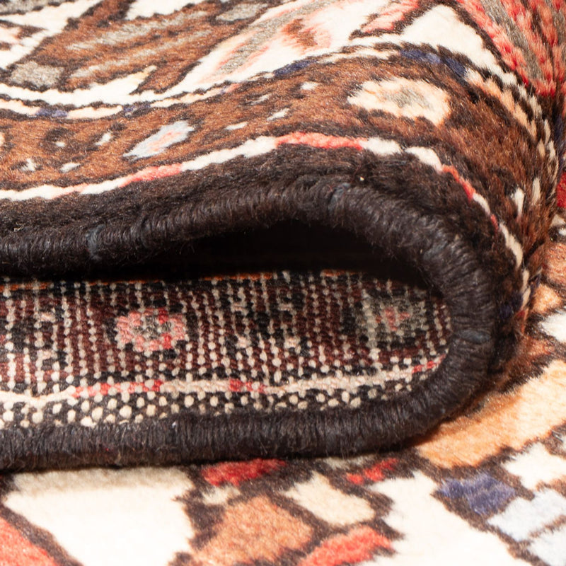 Løber Persisk tæppe - Nomadisk - 321 x 113 cm - rød