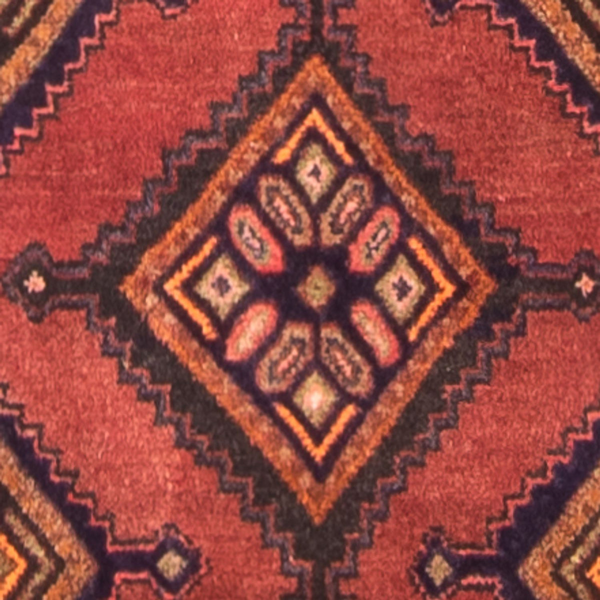 Løber Persisk tæppe - Nomadisk - 280 x 98 cm - rød