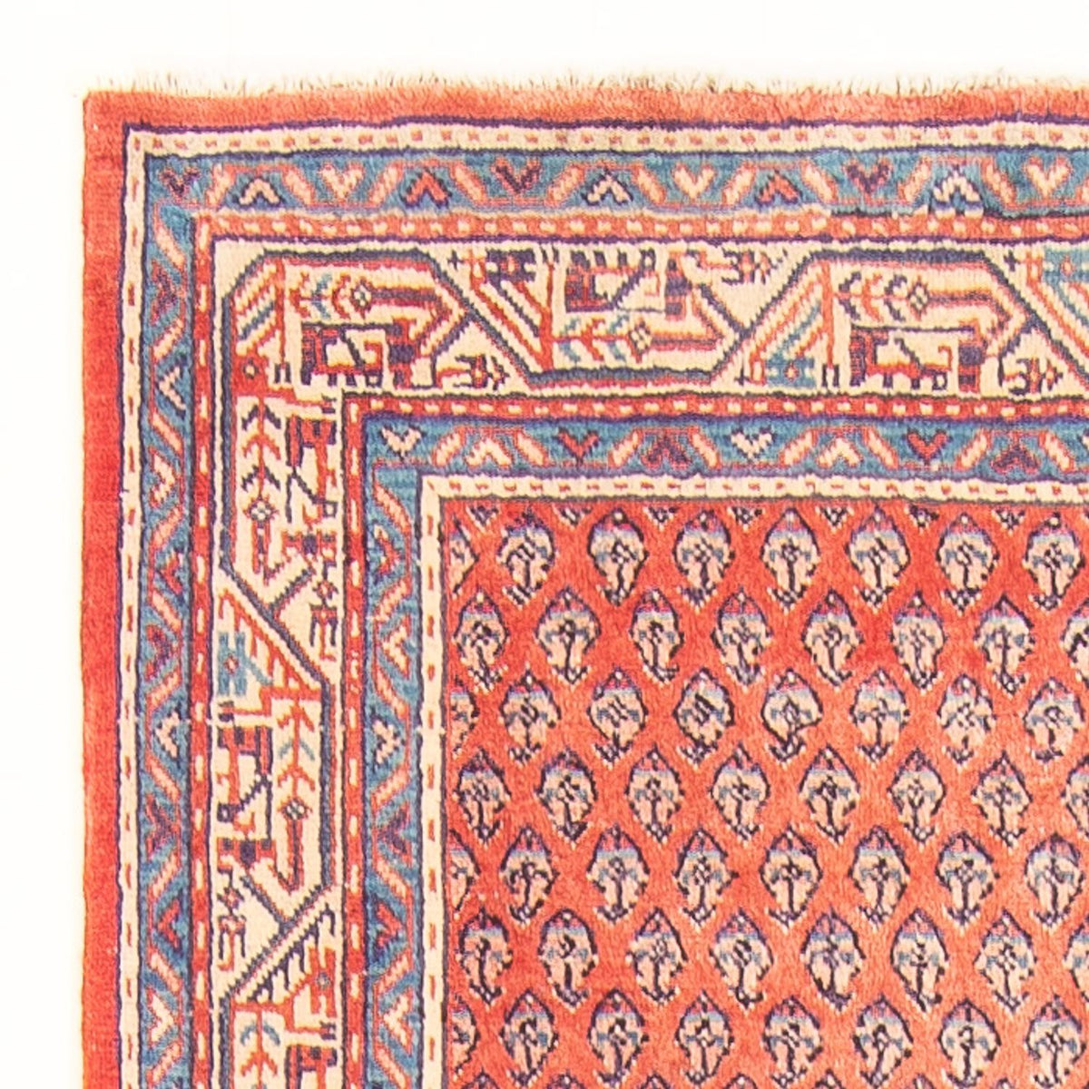 Løber Persisk tæppe - Mir - 316 x 107 cm - rød