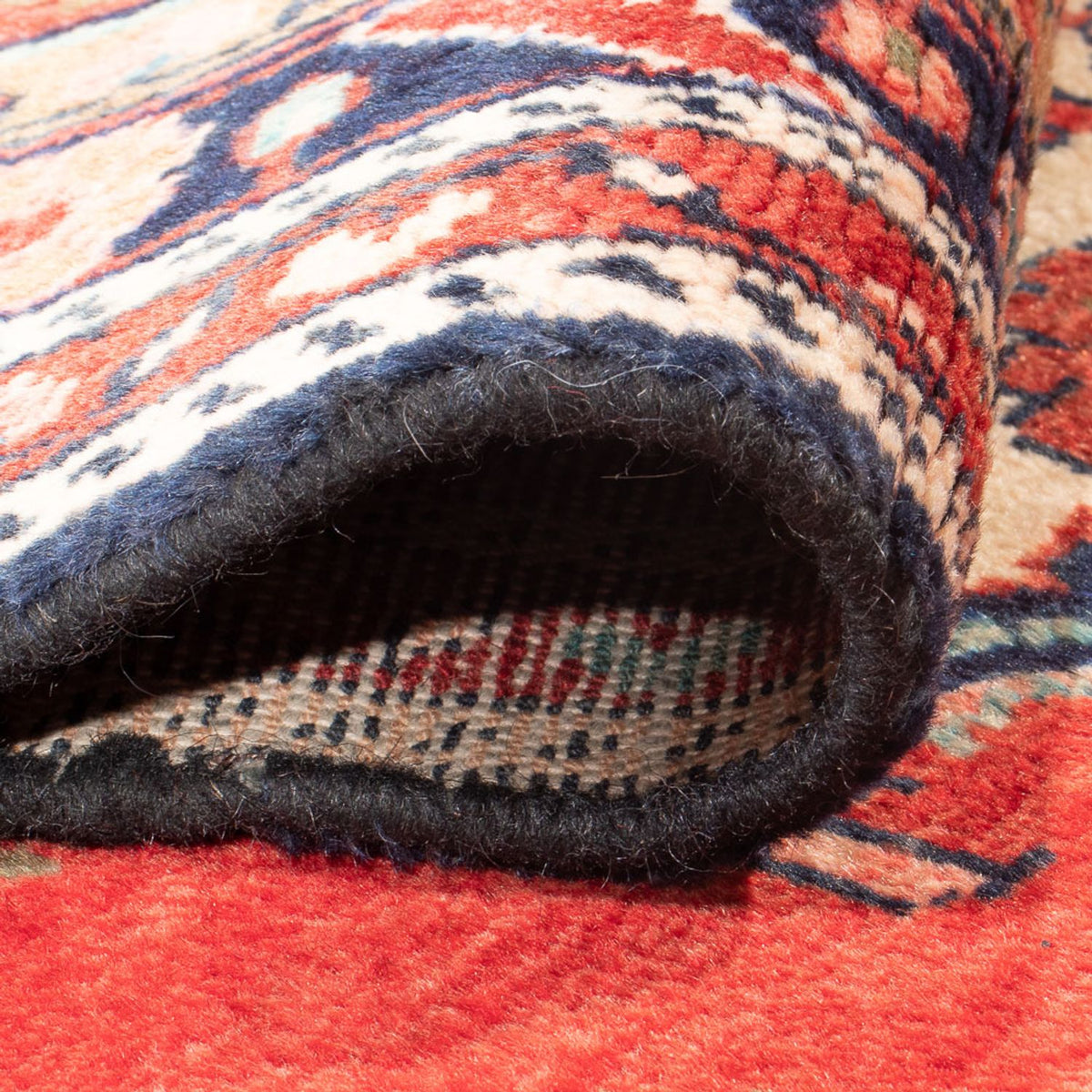 Løber Persisk tæppe - Nomadisk - 300 x 112 cm - rød