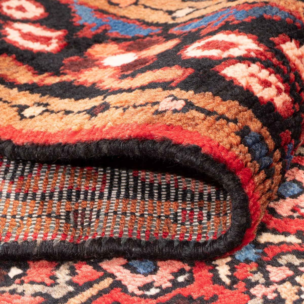 Løber Persisk tæppe - Nomadisk - 295 x 113 cm - rød