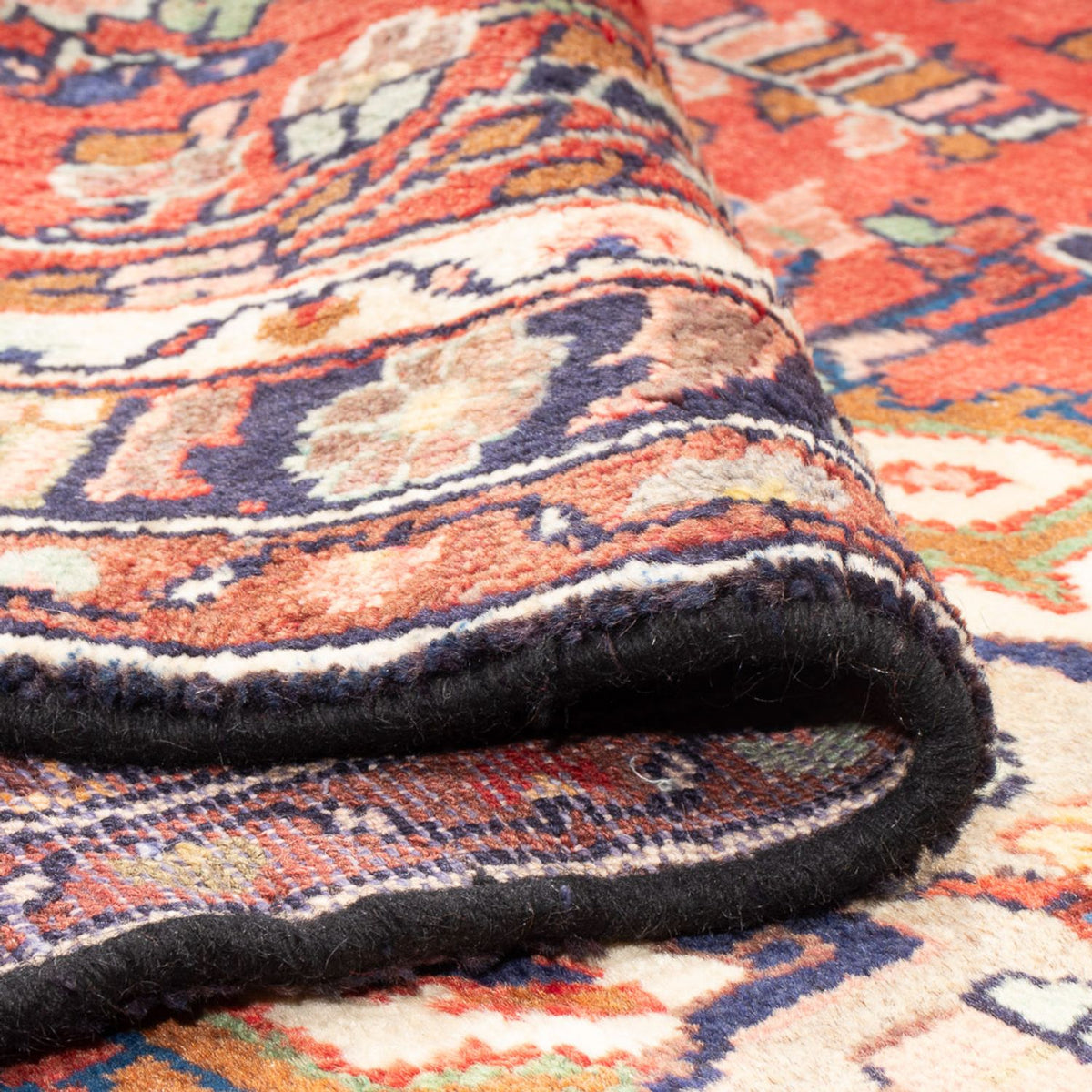 Løber Persisk tæppe - Nomadisk - 337 x 108 cm - rød