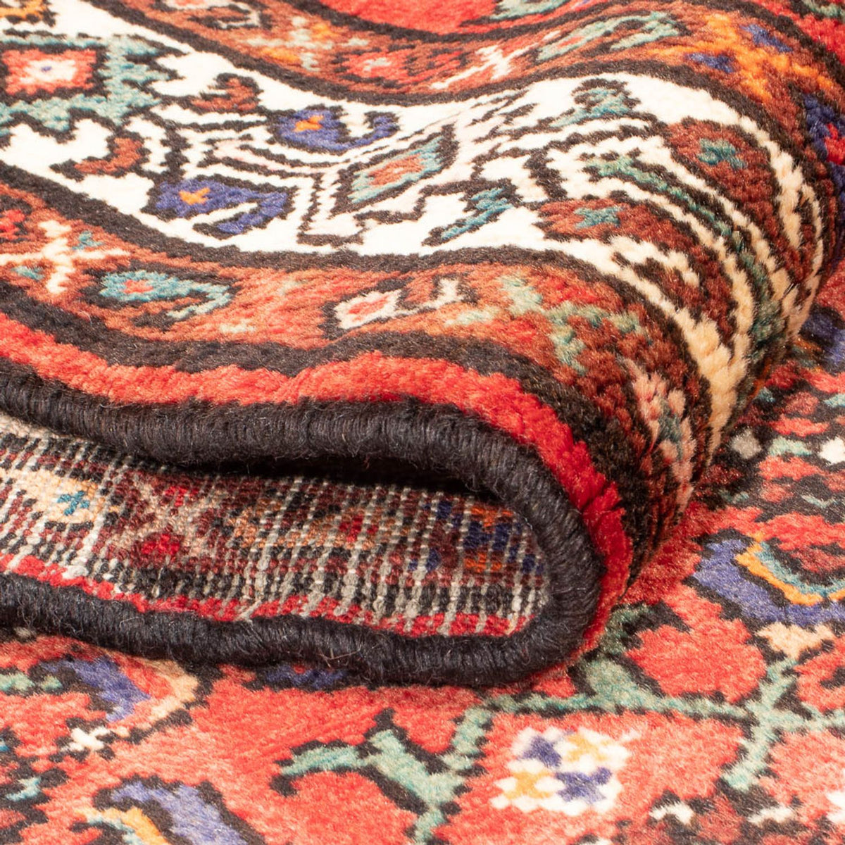 Løber Persisk tæppe - Nomadisk - 325 x 122 cm - rød