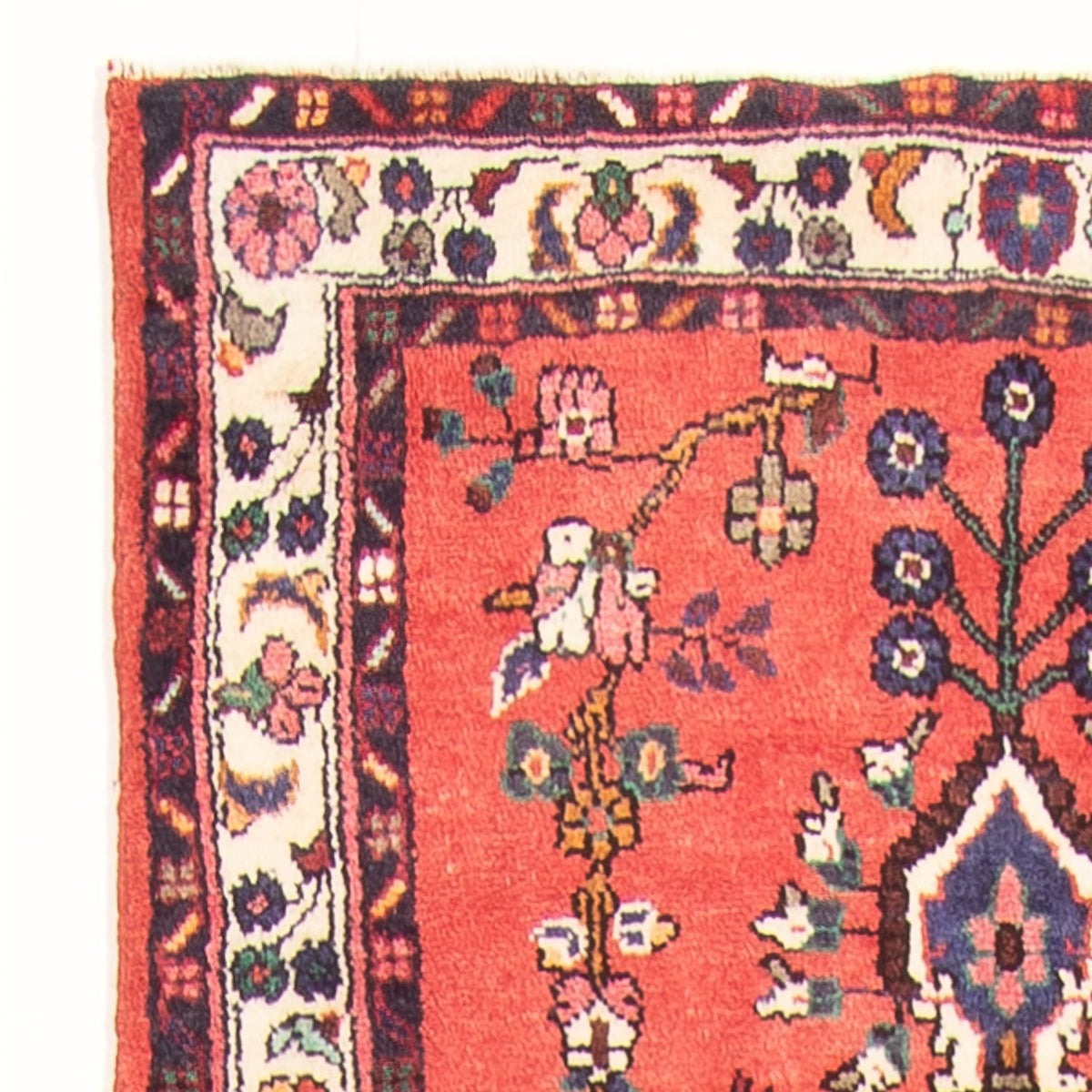 Løber Persisk tæppe - Nomadisk - 291 x 106 cm - rød