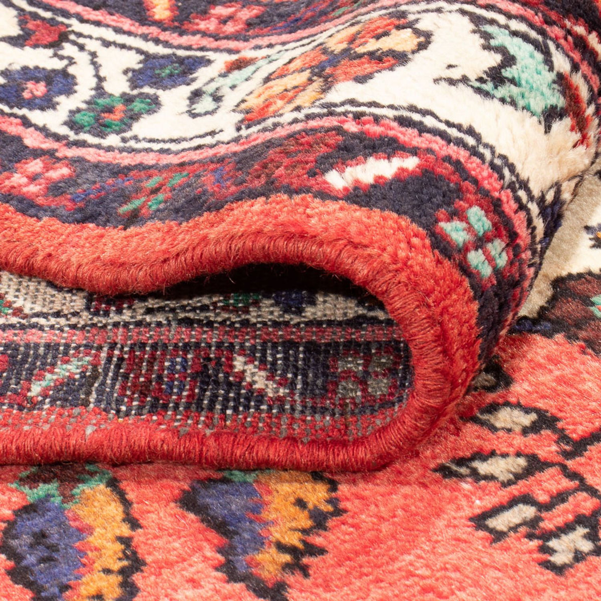 Løber Persisk tæppe - Nomadisk - 291 x 106 cm - rød