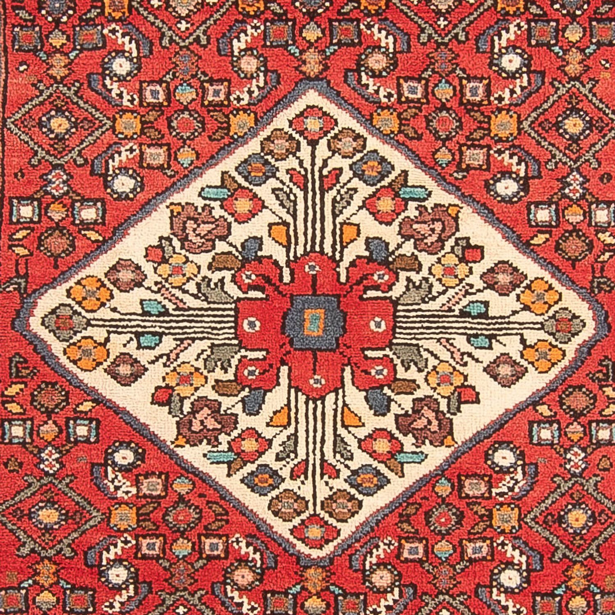 Løber Persisk tæppe - Nomadisk - 311 x 111 cm - rød