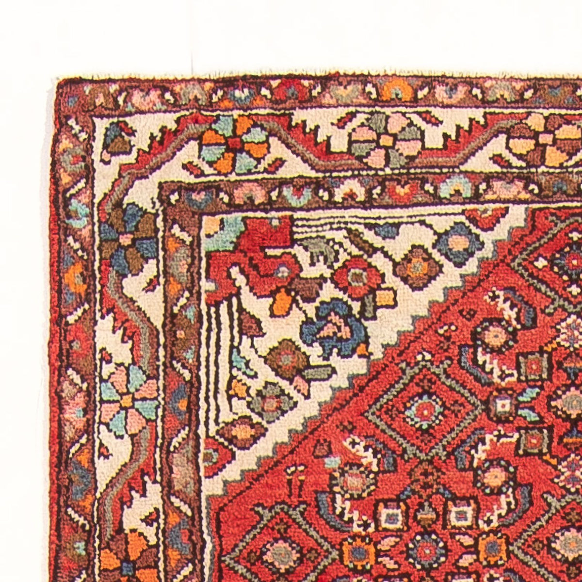 Løber Persisk tæppe - Nomadisk - 311 x 111 cm - rød