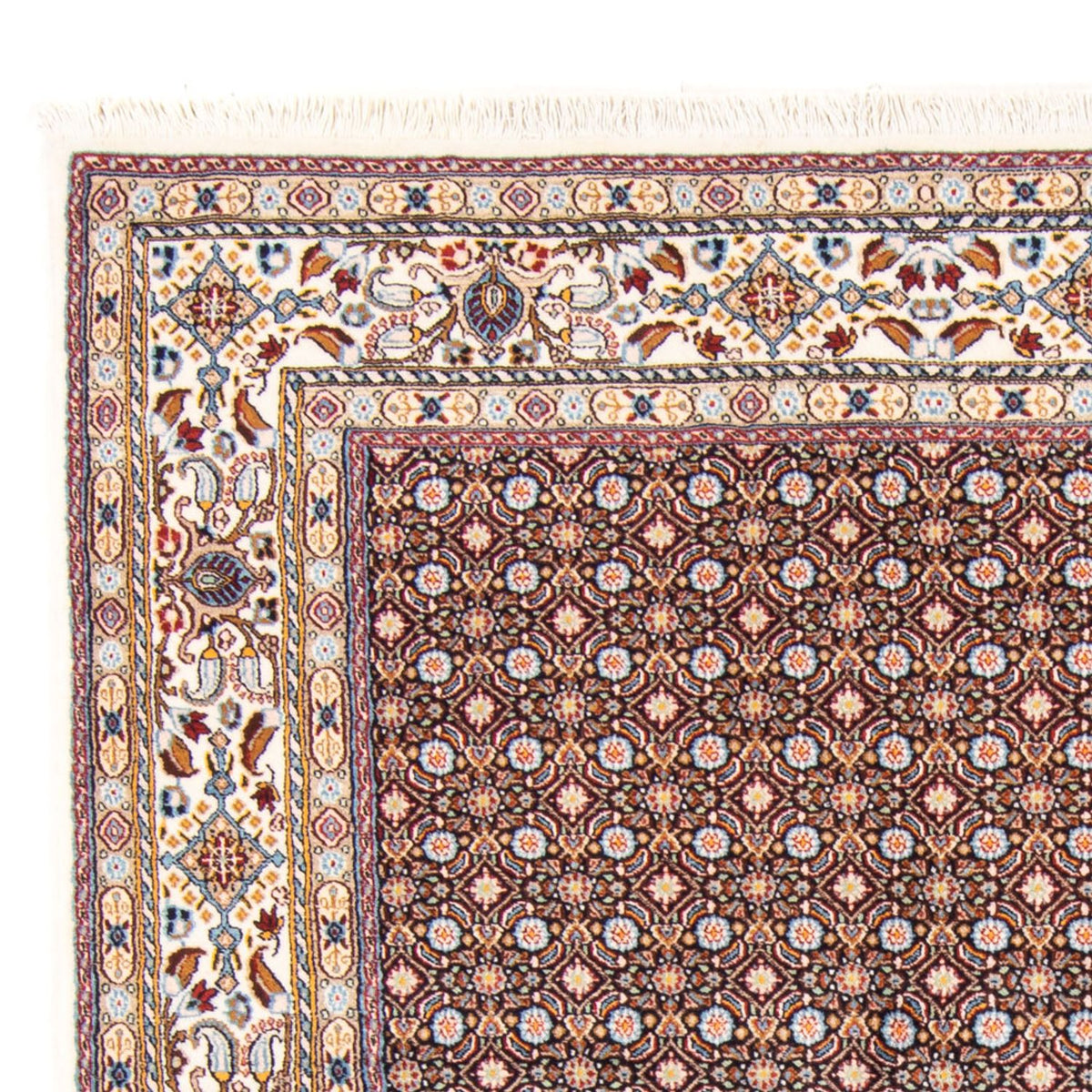 Persisk tæppe - Classic - 197 x 141 cm - mørkeblå