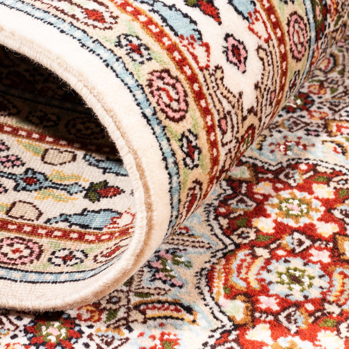 Løber Persisk tæppe - Classic - 390 x 76 cm - creme