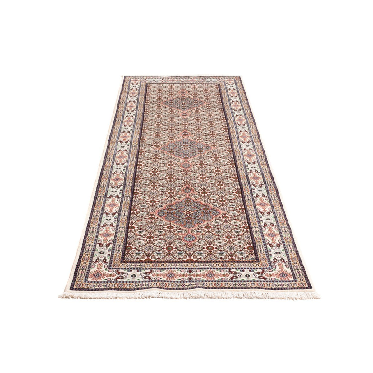 Løber Persisk tæppe - Classic - 245 x 78 cm - creme