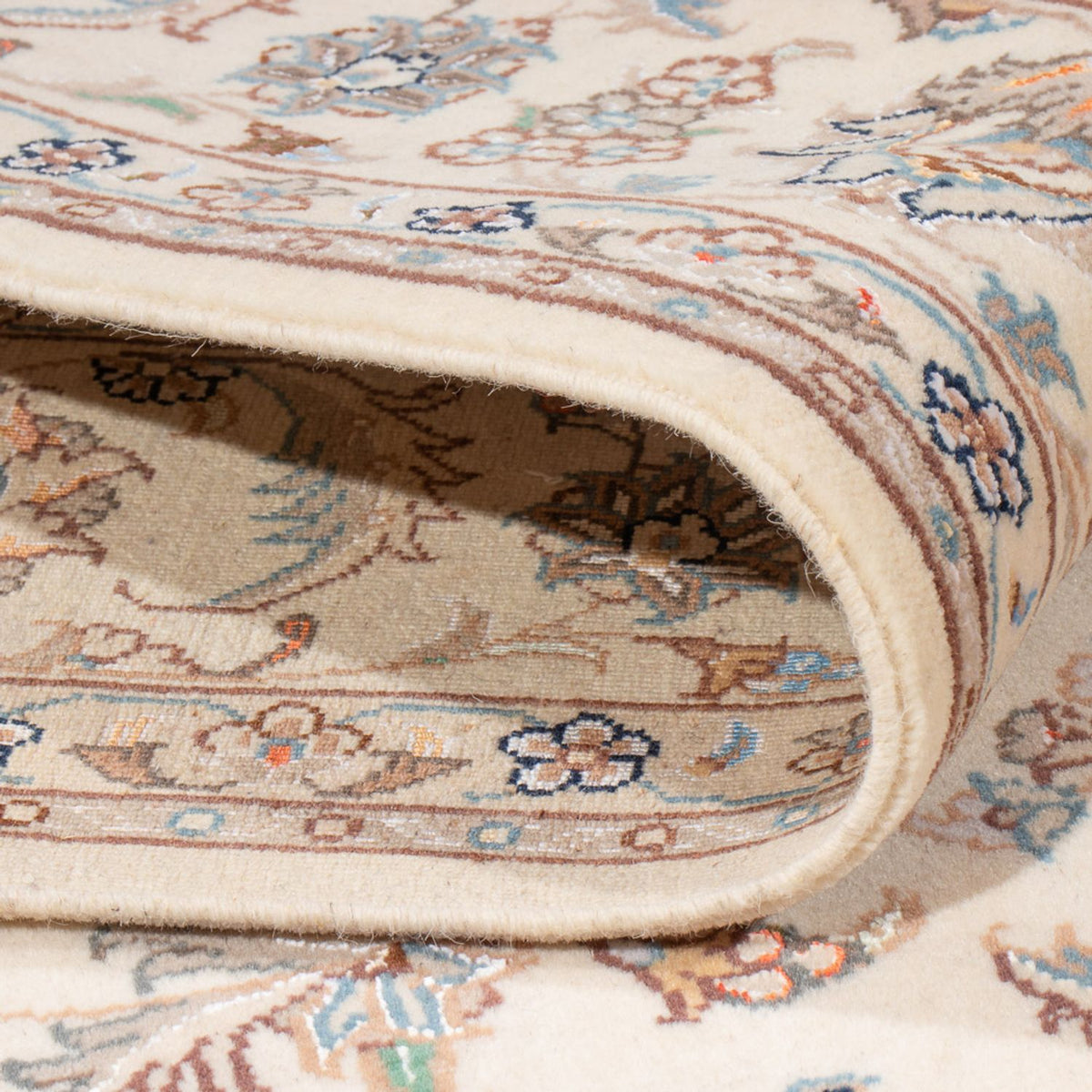 Persisk tæppe - Tabriz - Royal - 213 x 150 cm - creme