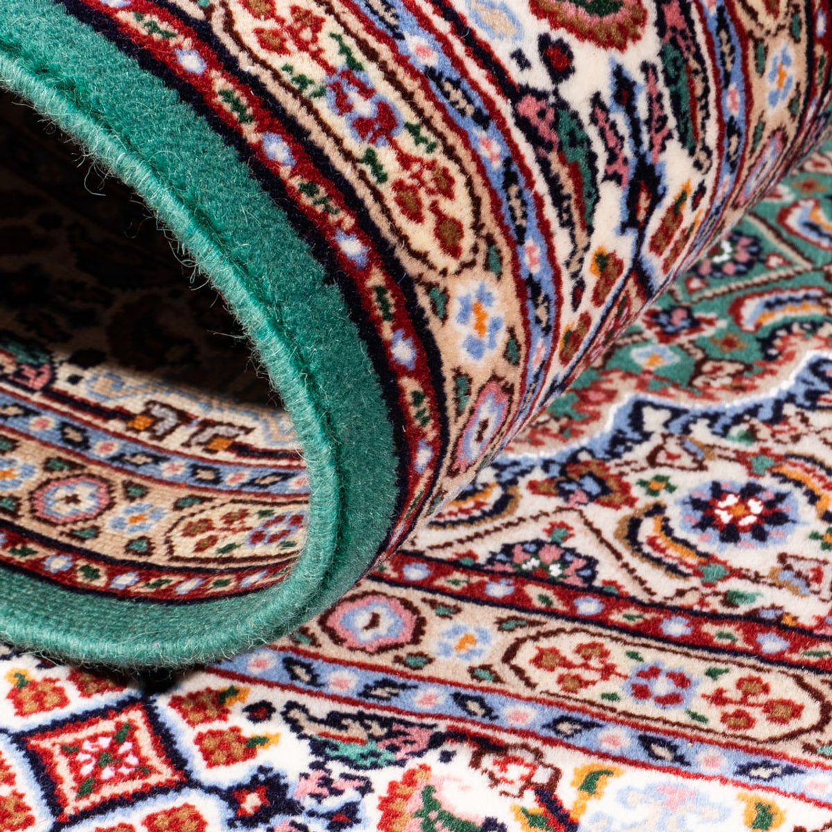 Persisk tæppe - Classic - Royal - 132 x 80 cm - lysegrøn