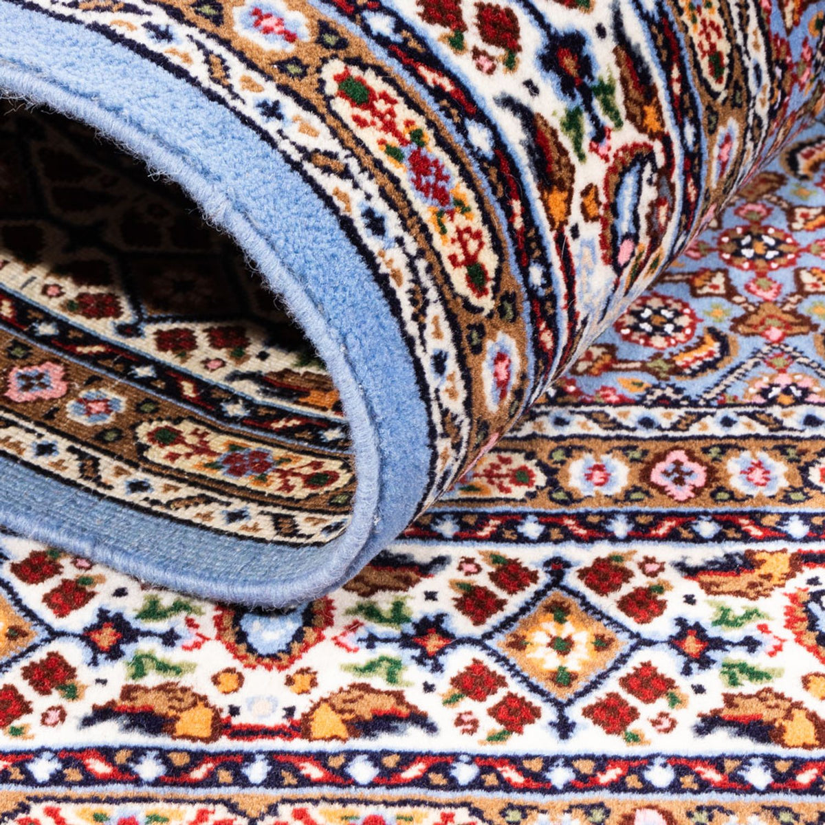 Persisk tæppe - Classic - Royal - 127 x 76 cm - lyseblå