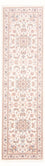 Løber Persisk tæppe - Tabriz - Royal - 296 x 80 cm - creme