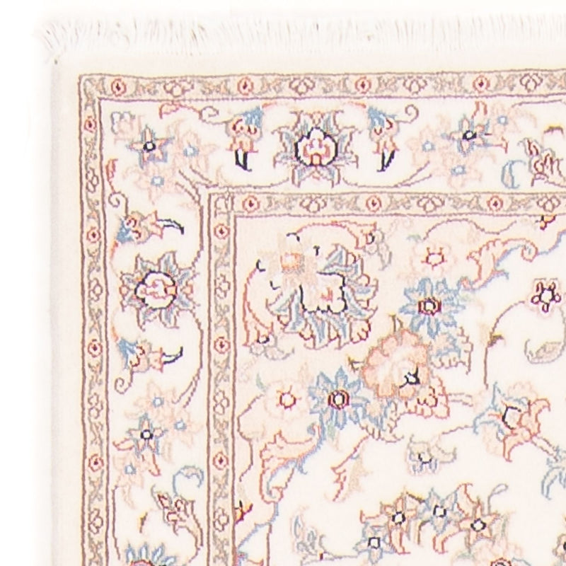 Løber Persisk tæppe - Tabriz - Royal - 296 x 80 cm - creme