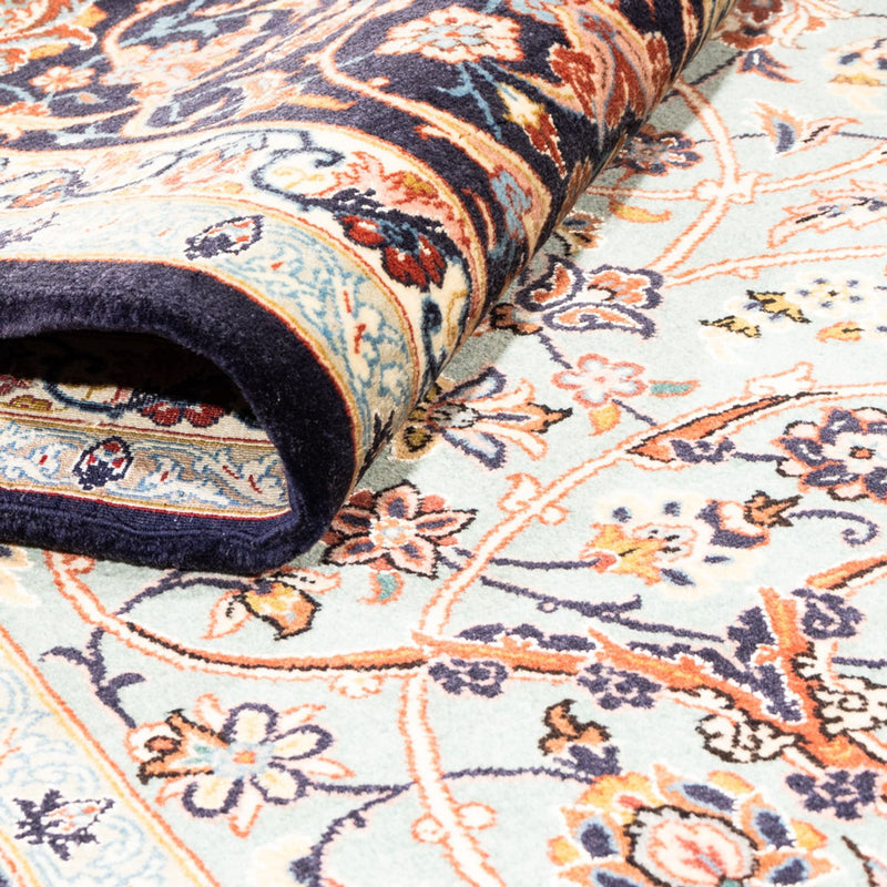 Persisk tæppe - Isfahan - Premium - 240 x 150 cm - grøn