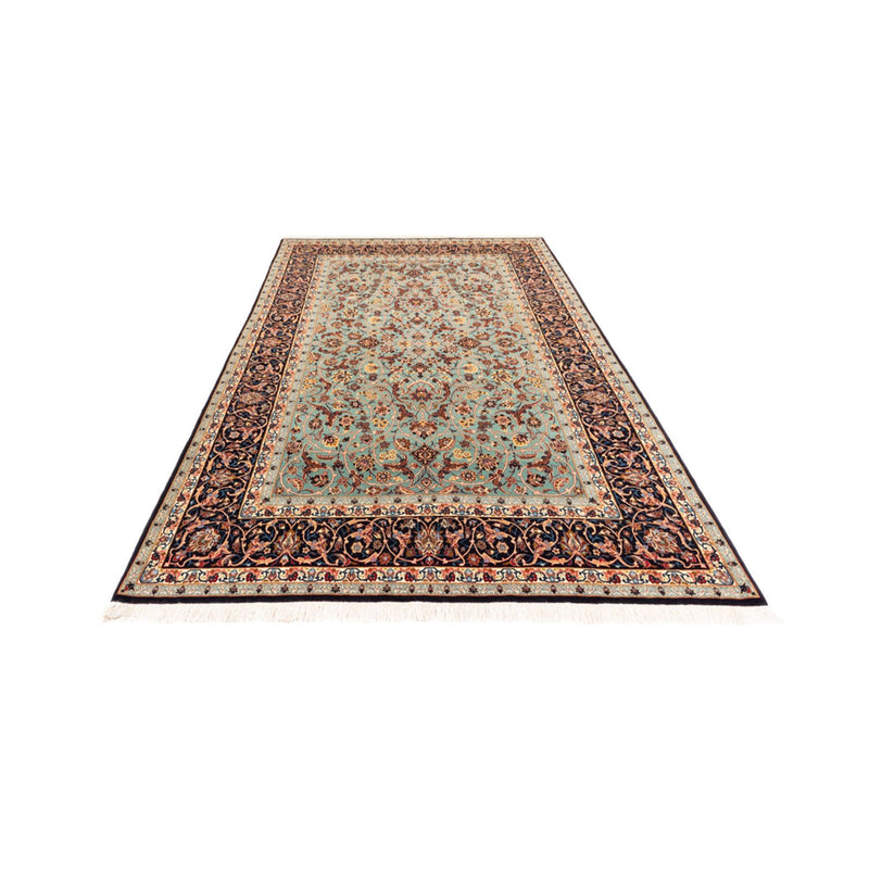 Persisk tæppe - Isfahan - Premium - 240 x 150 cm - grøn