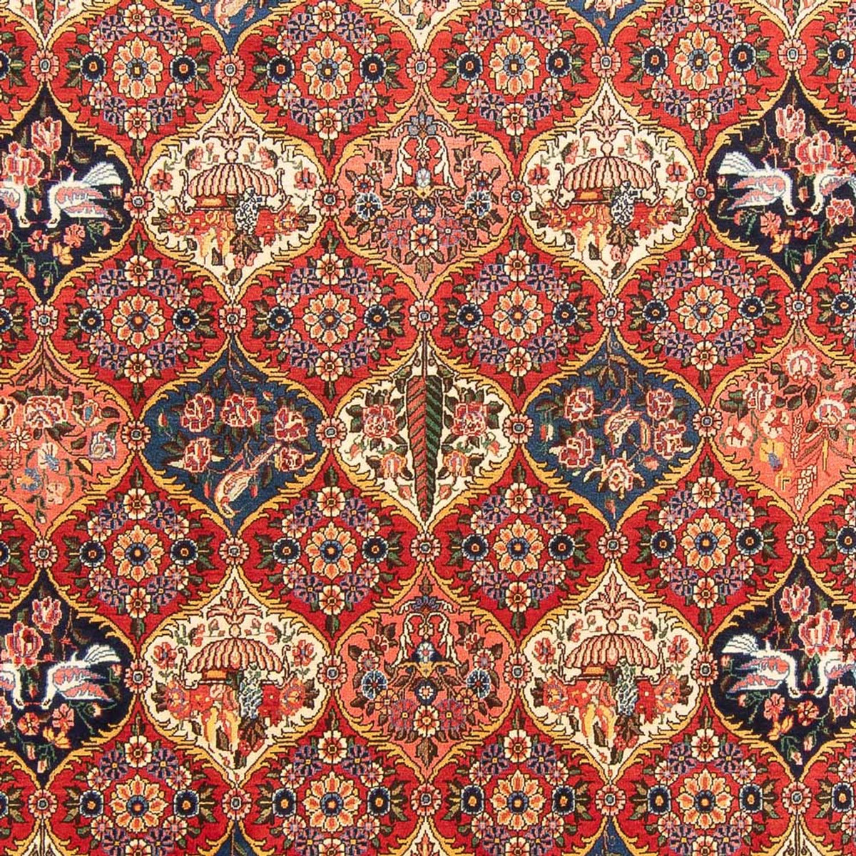 Persisk tæppe - Nomadisk - 303 x 203 cm - flerfarvet