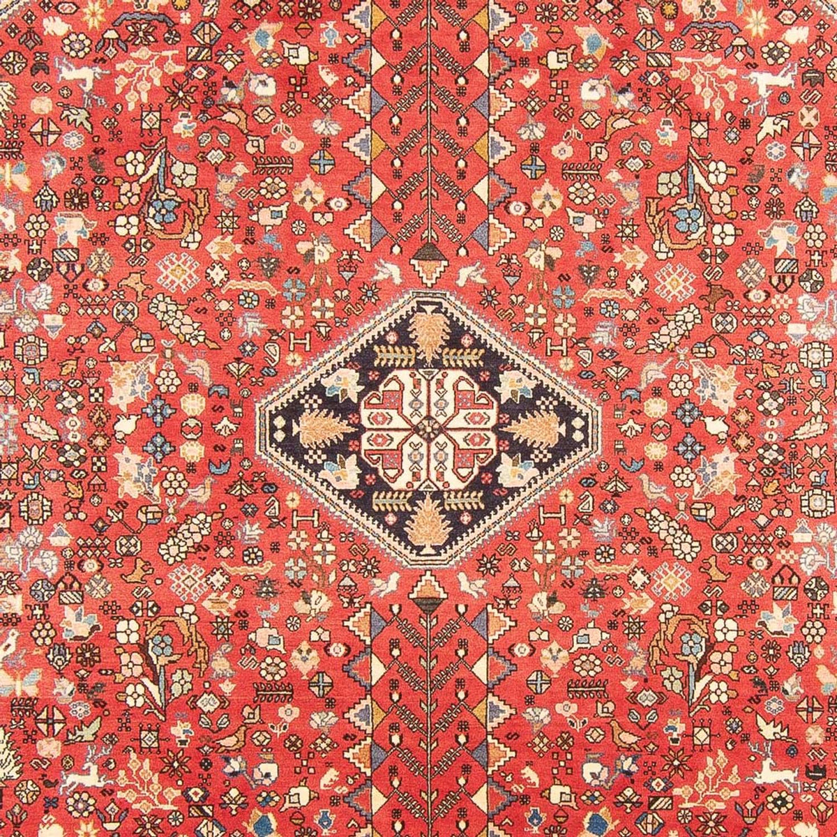 Persisk tæppe - Nomadisk - 308 x 205 cm - rød