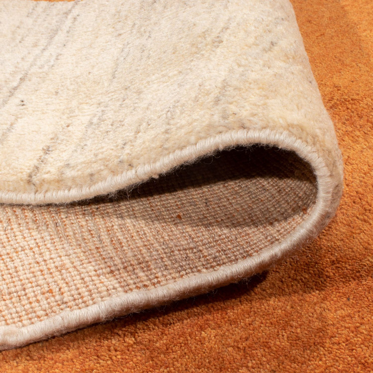 Gabbeh-tæppe - Persisk - 313 x 239 cm - guld