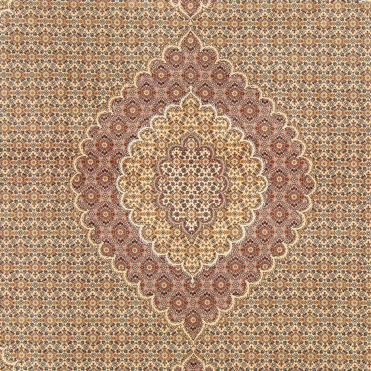Persisk tæppe - Tabriz - Royal - 300 x 200 cm - sand