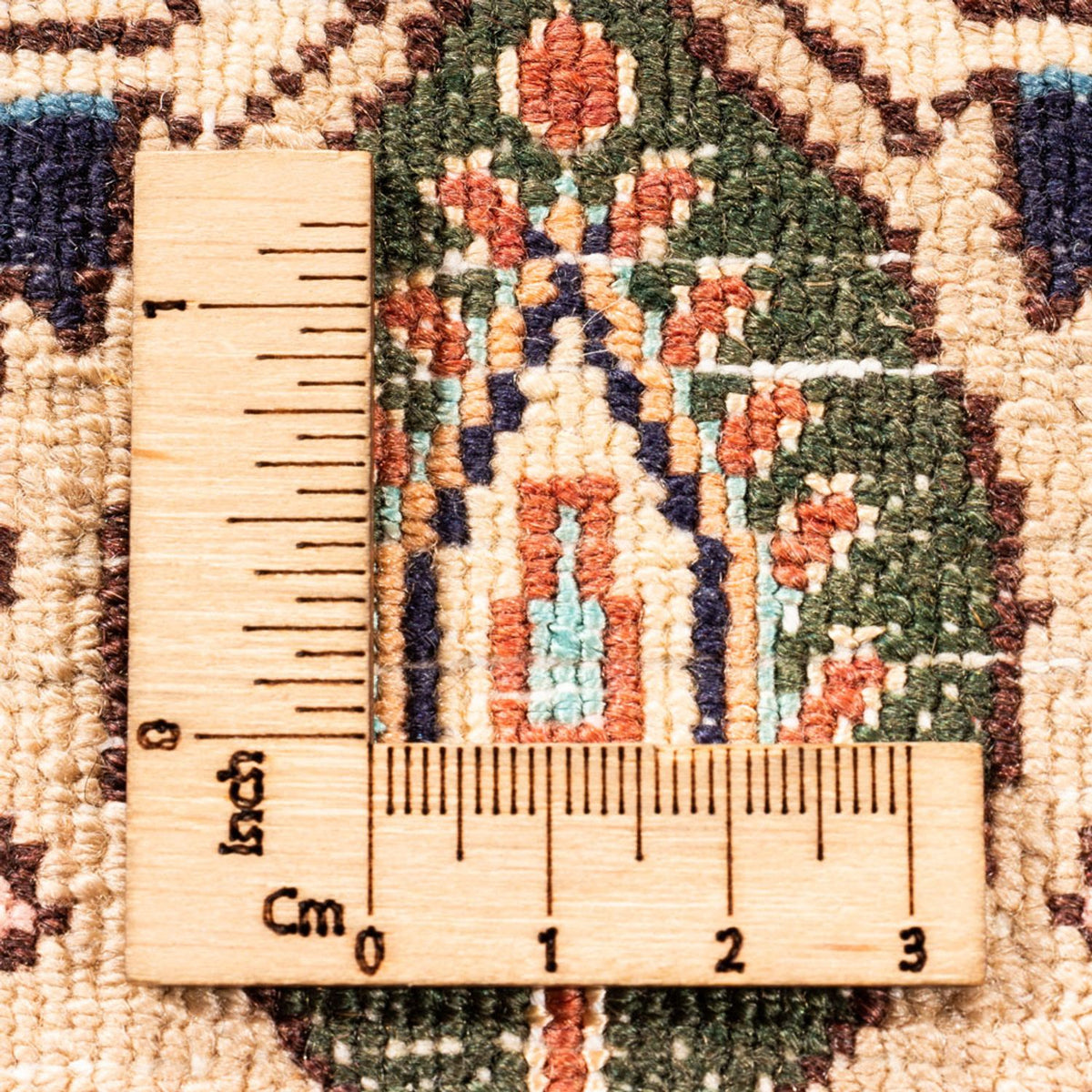 Persisk tæppe - Classic - 240 x 200 cm - mørk beige