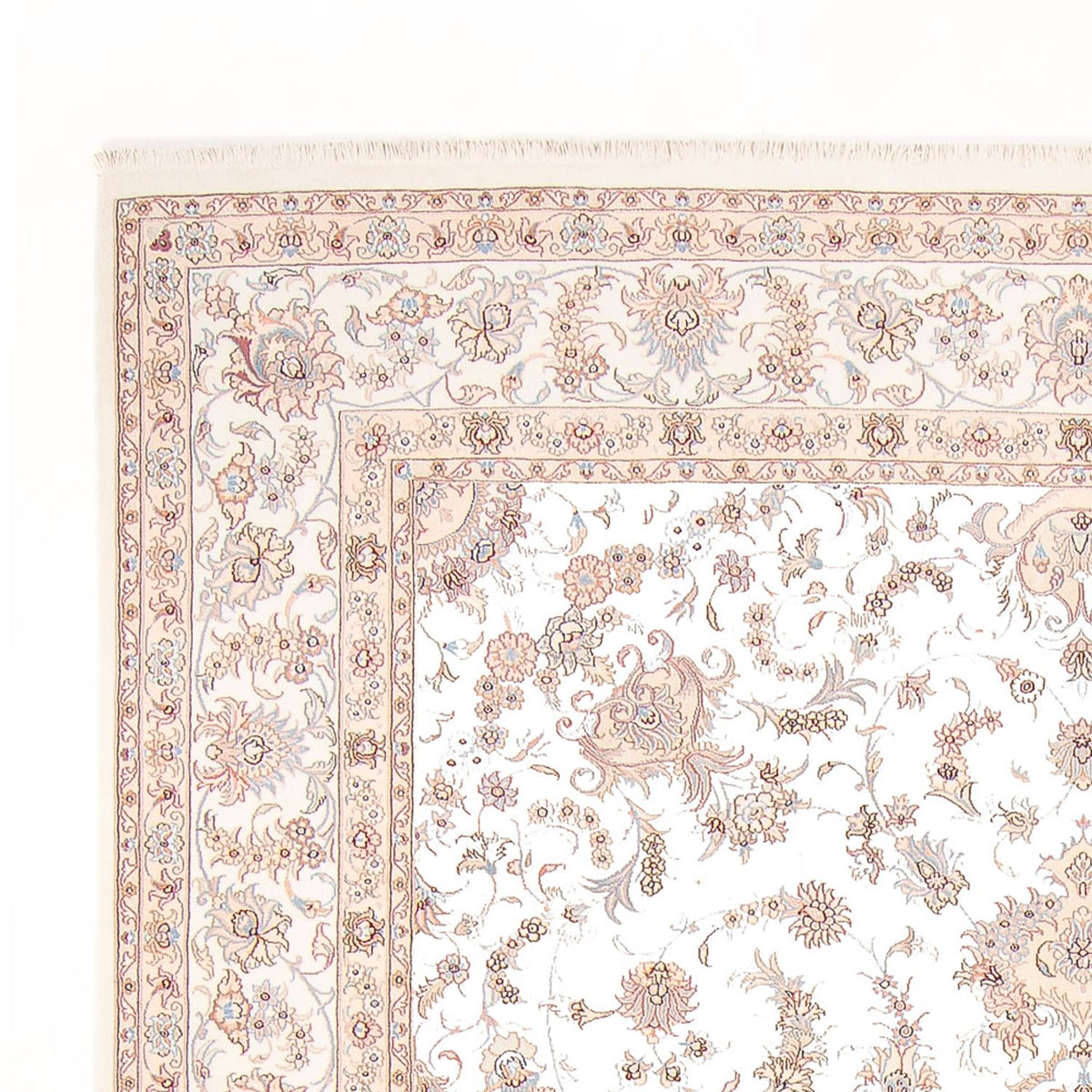 Persisk tæppe - Tabriz - Royal - 344 x 253 cm - creme