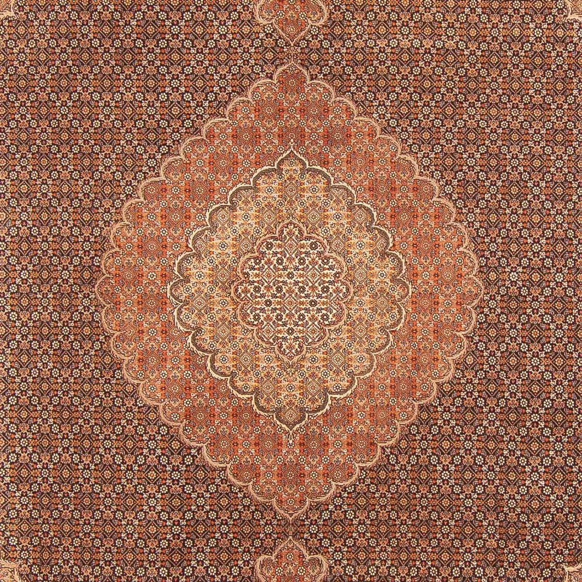 Persisk tæppe - Tabriz - Royal - 300 x 204 cm - orange