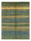 Gabbeh-tæppe - Persisk - 208 x 150 cm - lysegrøn