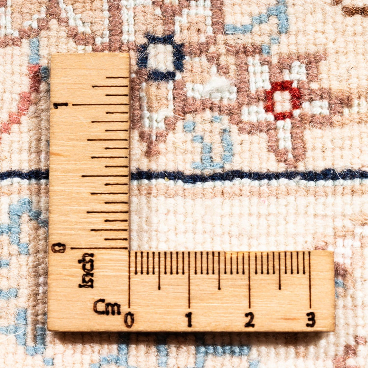 Persisk tæppe - Tabriz - 200 x 147 cm - creme