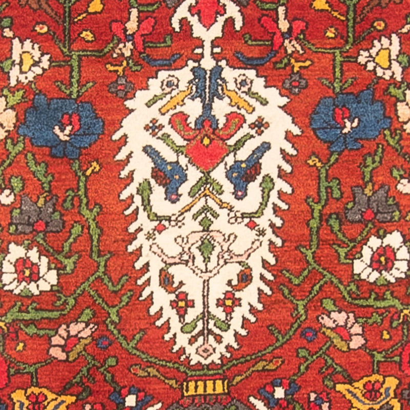 Løber Persisk tæppe - Nomadisk - 350 x 118 cm - rød